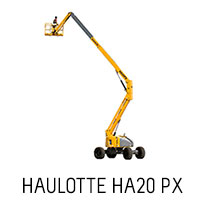Podnonik teleskopowo-przegubowy HAULOTTE HA20 PX